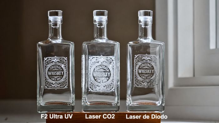 Gravação em Vidro Processando Materiais Transparentes