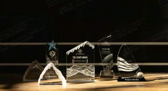gravação a laser UV 3D interna - premios e brindes personalizados